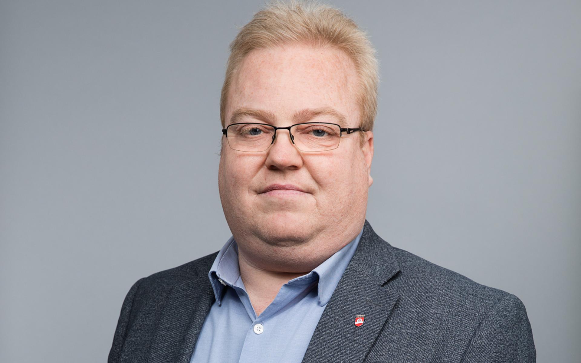 Stefan Gustafsson (S), oppsitionsråd i Mölndal.