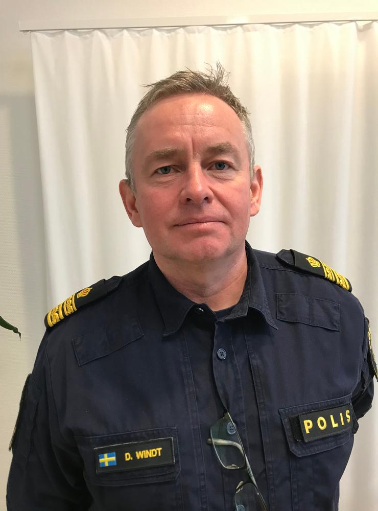 Dan Windt, polischef i lokalpolisområde Göteborg syd, där Mölndal ingår. Arkivbild.