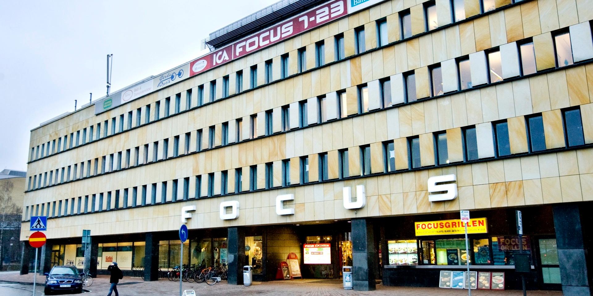 Misshandeln inträffade utanför Focushuset i Göteborg.