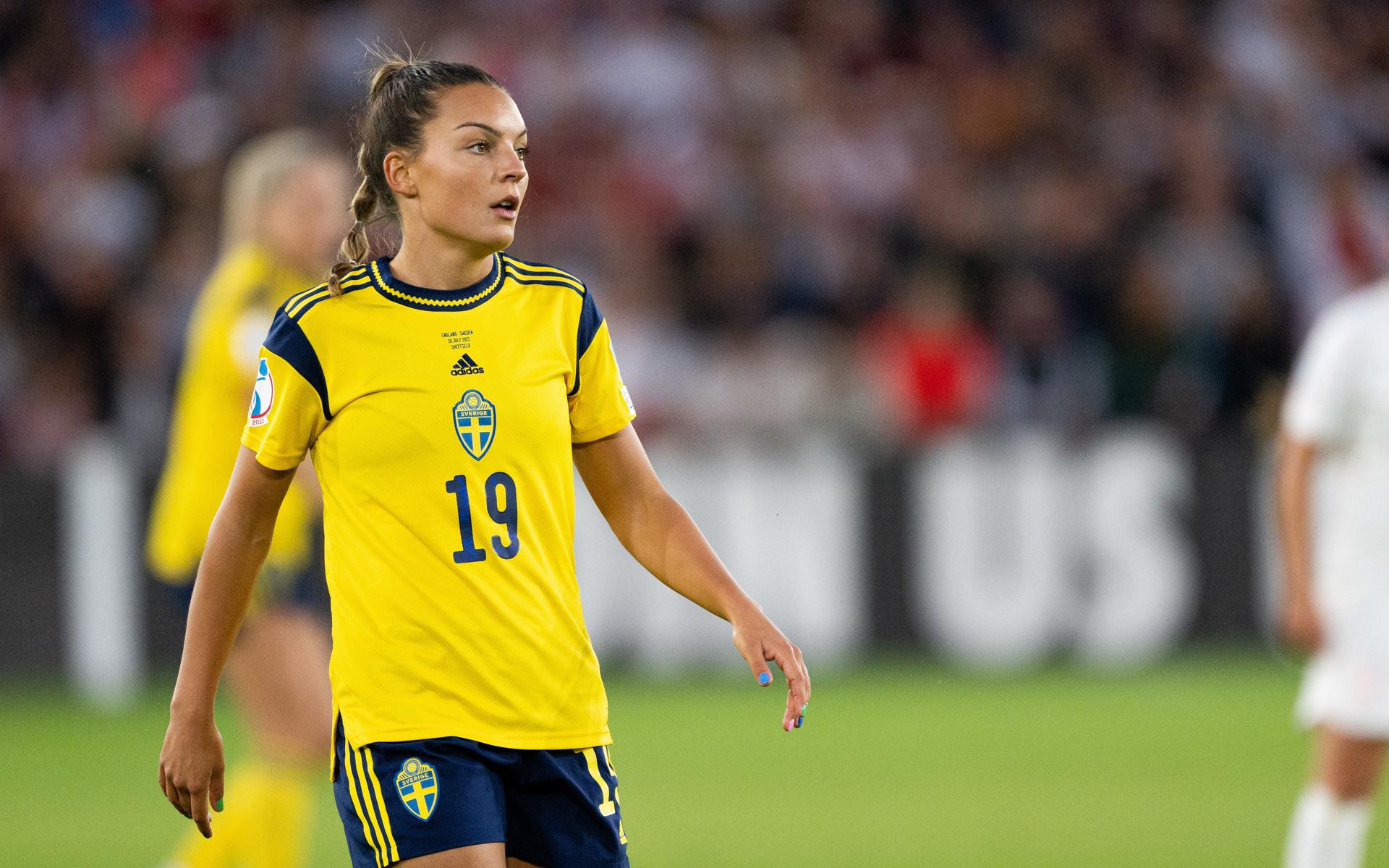 Johanna Rytting Kaneryd gjorde landslags - och EM-debut under säsongen. 
