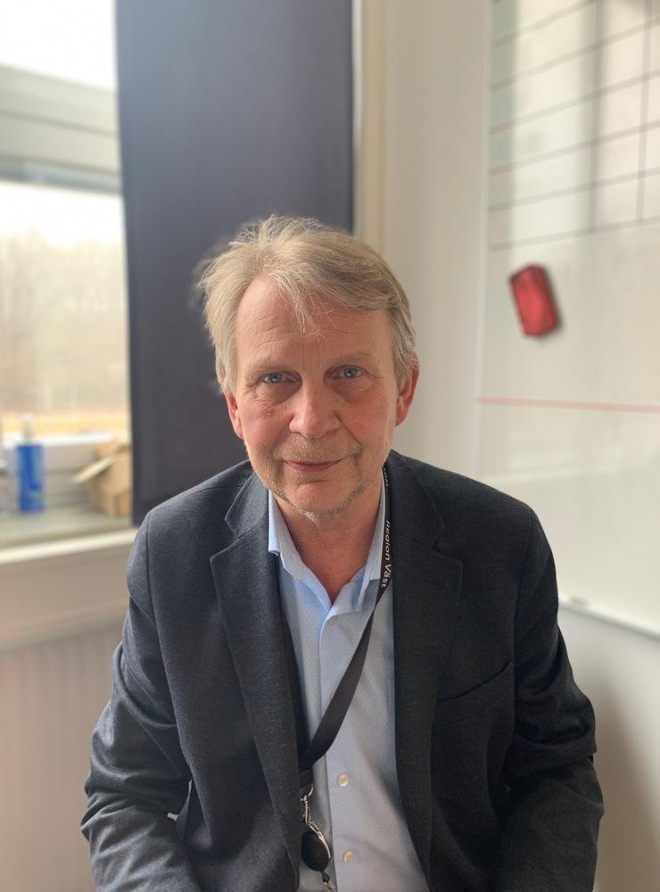Bertil Claesson är stabschef på Migrationsverket i Västra Götalandsregionen. 