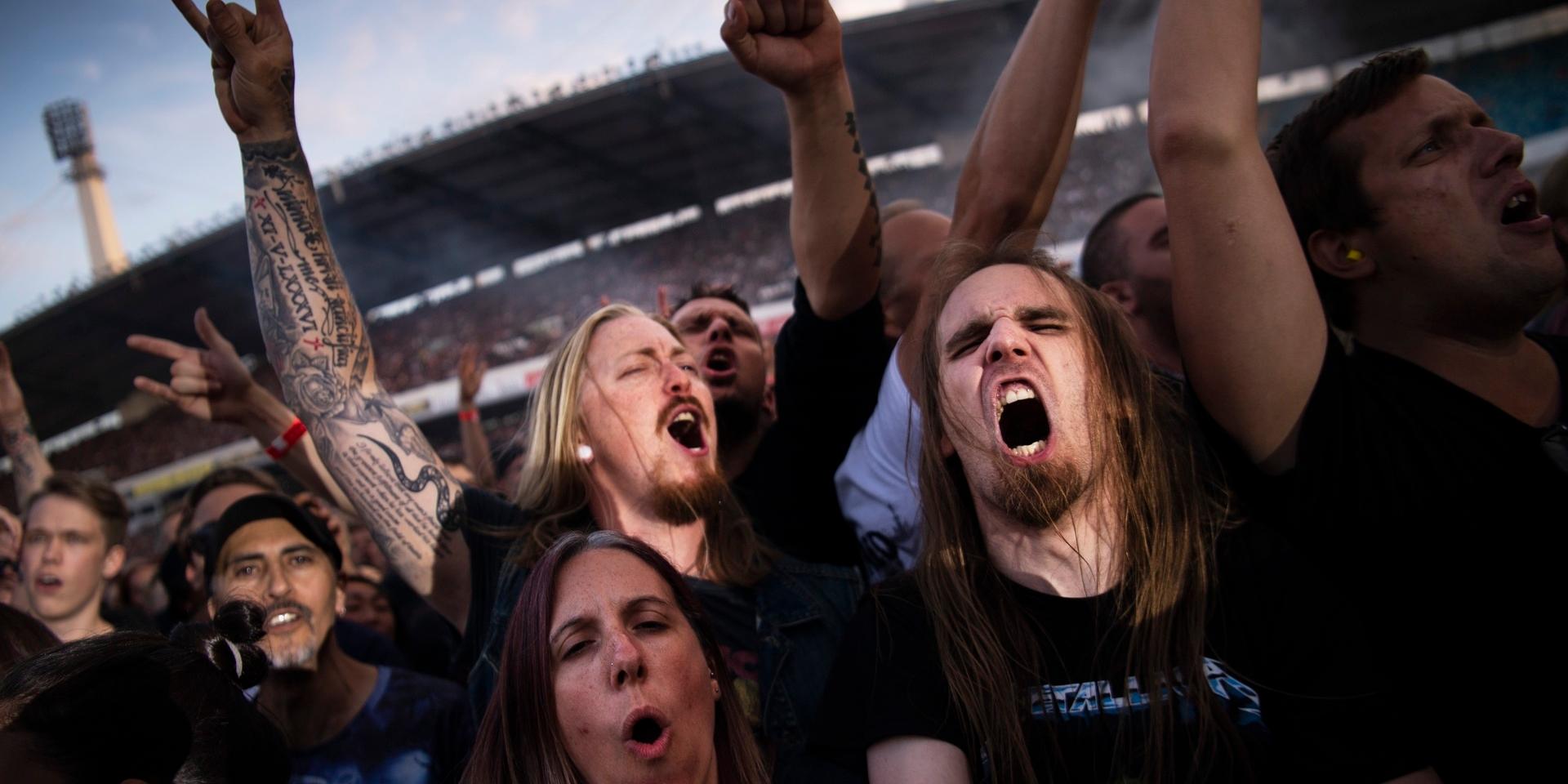Arkivbild, Metallica på Ullevi 9 juli 2019. I slutet av september i år kommer vi ha fulla salonger runt om i Sverige, meddelade idrott- och kulturminister Amanda Lind under tisdagen.