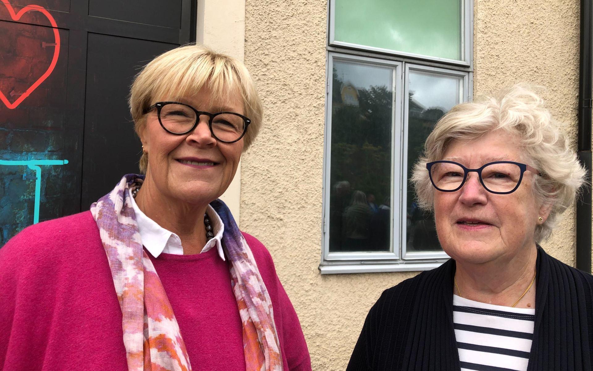 Kålleredsvännerna Katarina Benkel och Eva Åkerblad är taggade inför resan. 