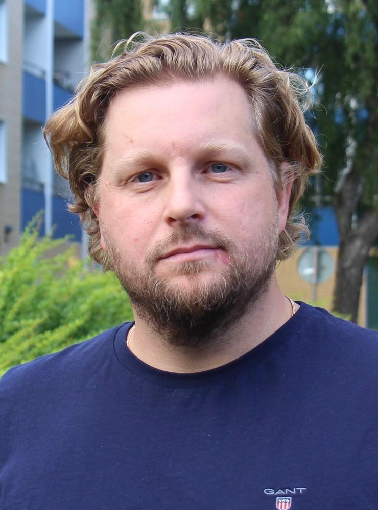 Eric Nilsson är Centerpartiets förstanamn i Mölndal. 
