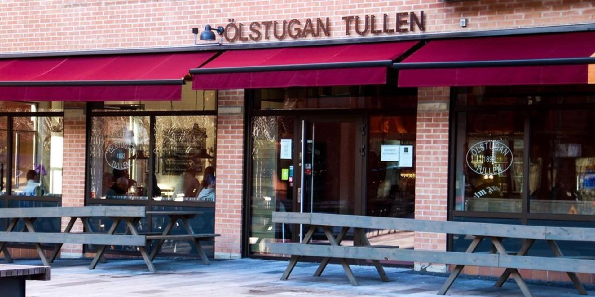 Polisen larmades om en man som enligt anmälaren ska ha bråkat inne på Ölstugan Tullen i Mölndal centrum. Arkivbild.