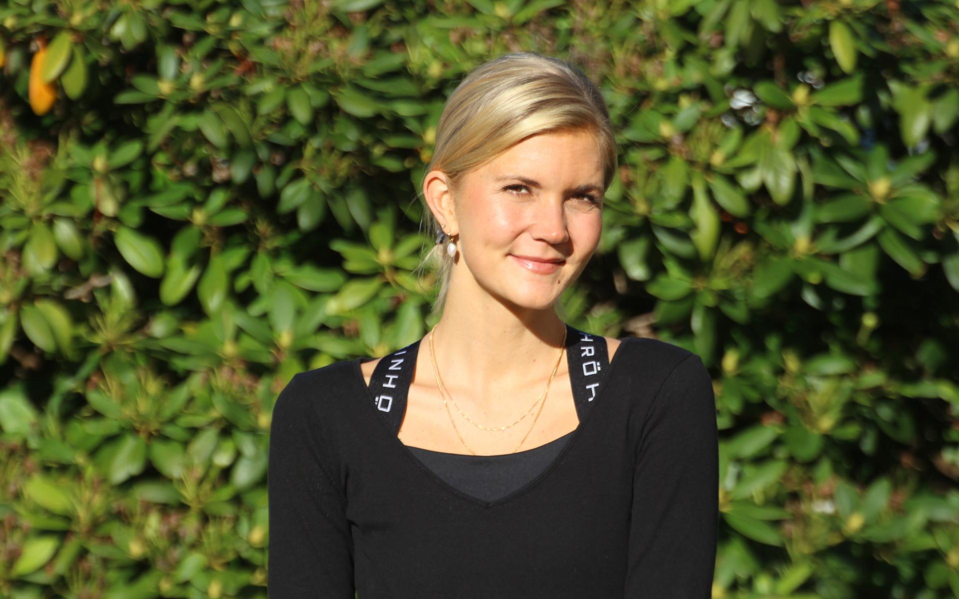 Emma Björndahl driver företaget Hälsa med Emma och vill hjälpa andra att må bättre. 