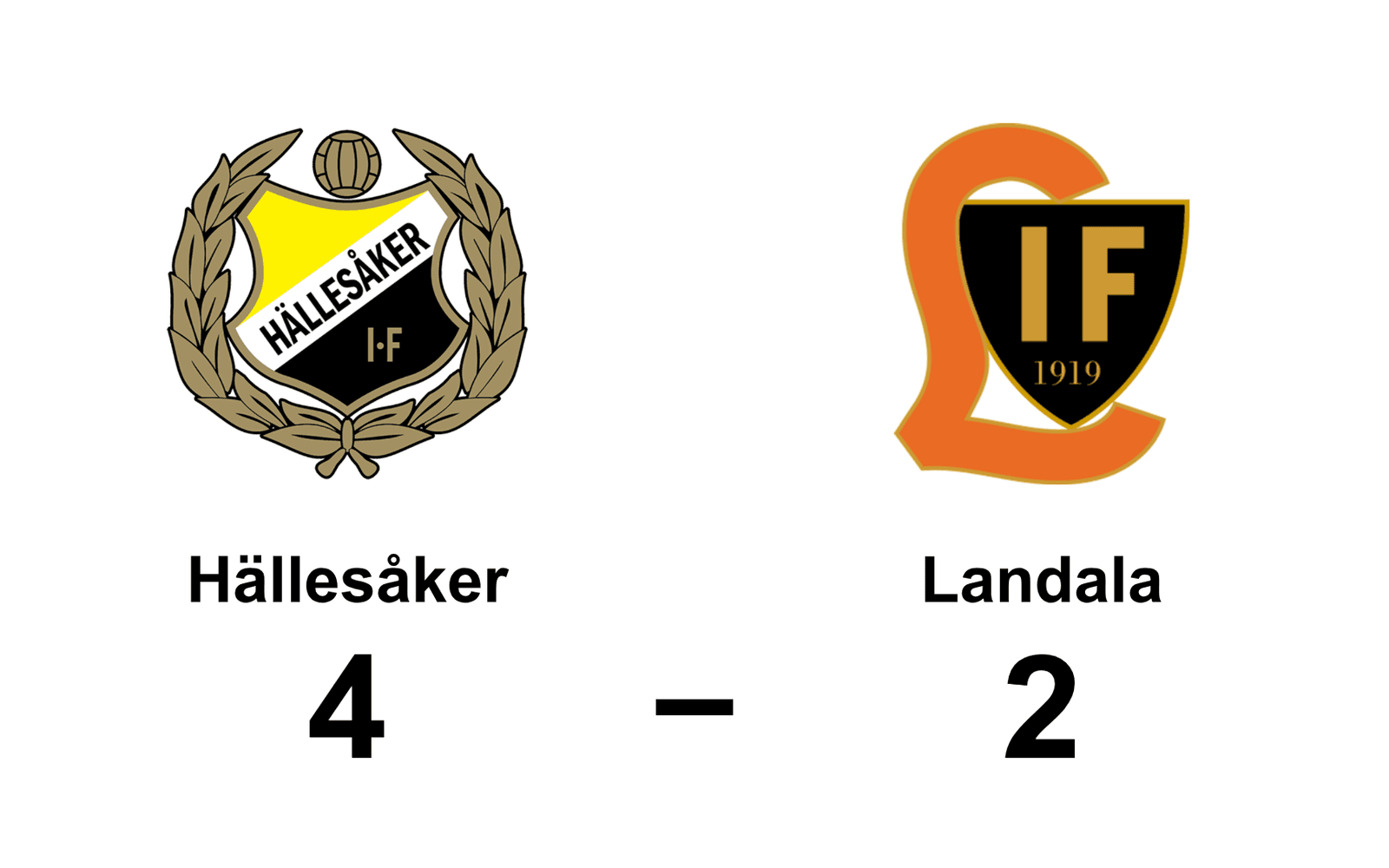 Hällesåker IF vann mot Landala IF
