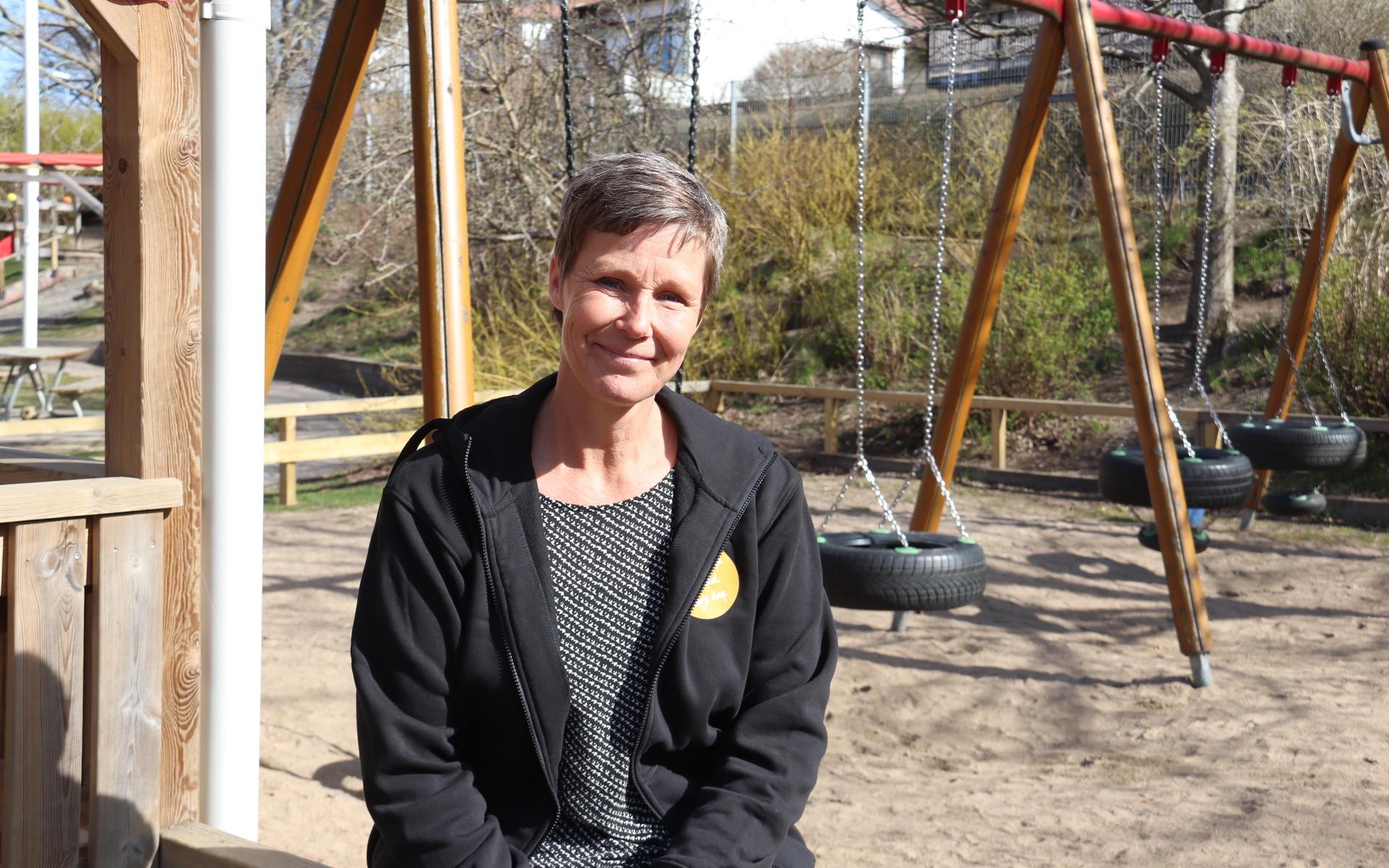 Anna Nordberg har arbetat på Ormås förskola sedan 2016. 