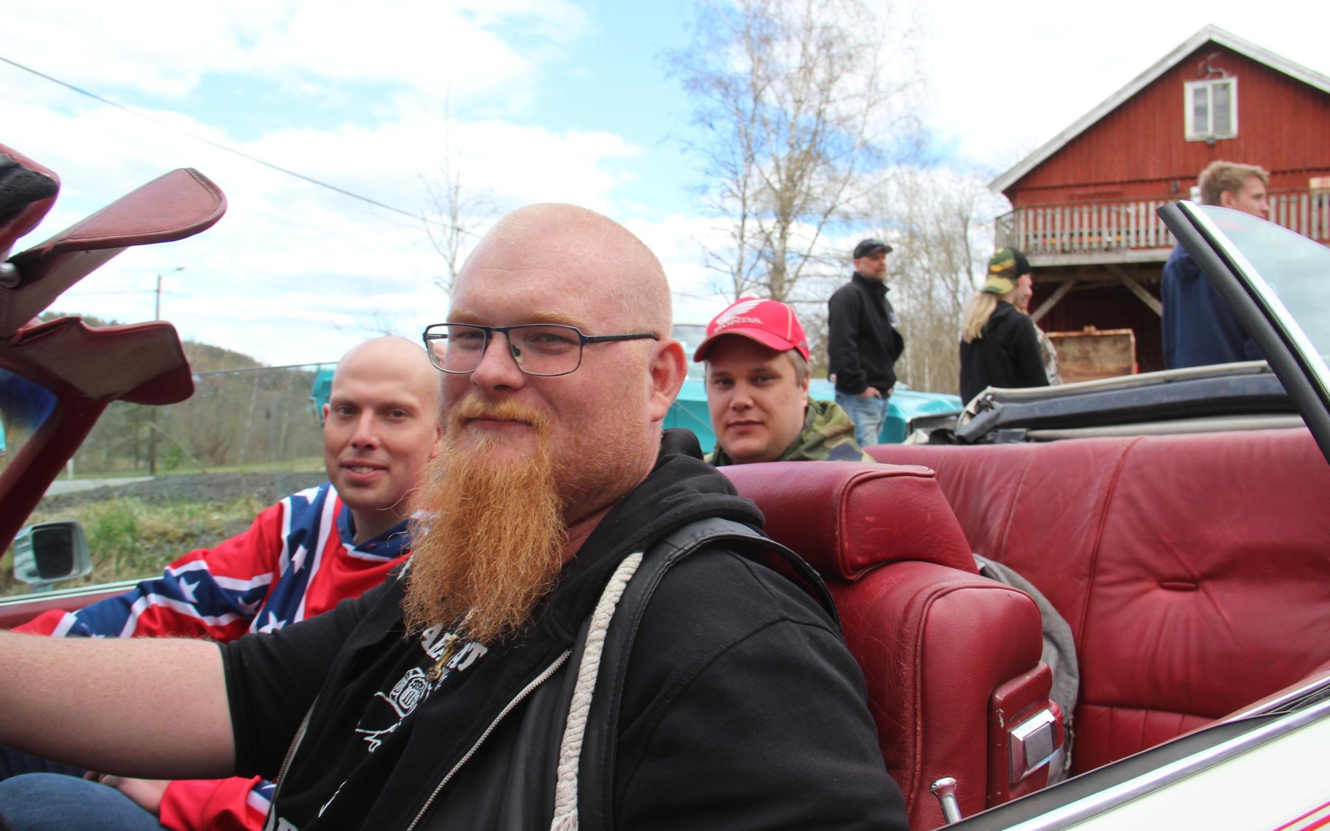 Robert Gullberg, Fredrik Samuelsson och Robin Persson besökte Motorgården för att brumma in våren.