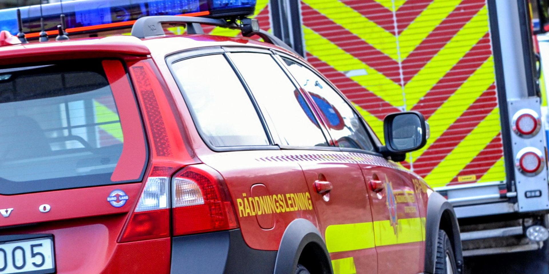 Räddningstjänsten larmades till en misstänkt brand i Balltorp.