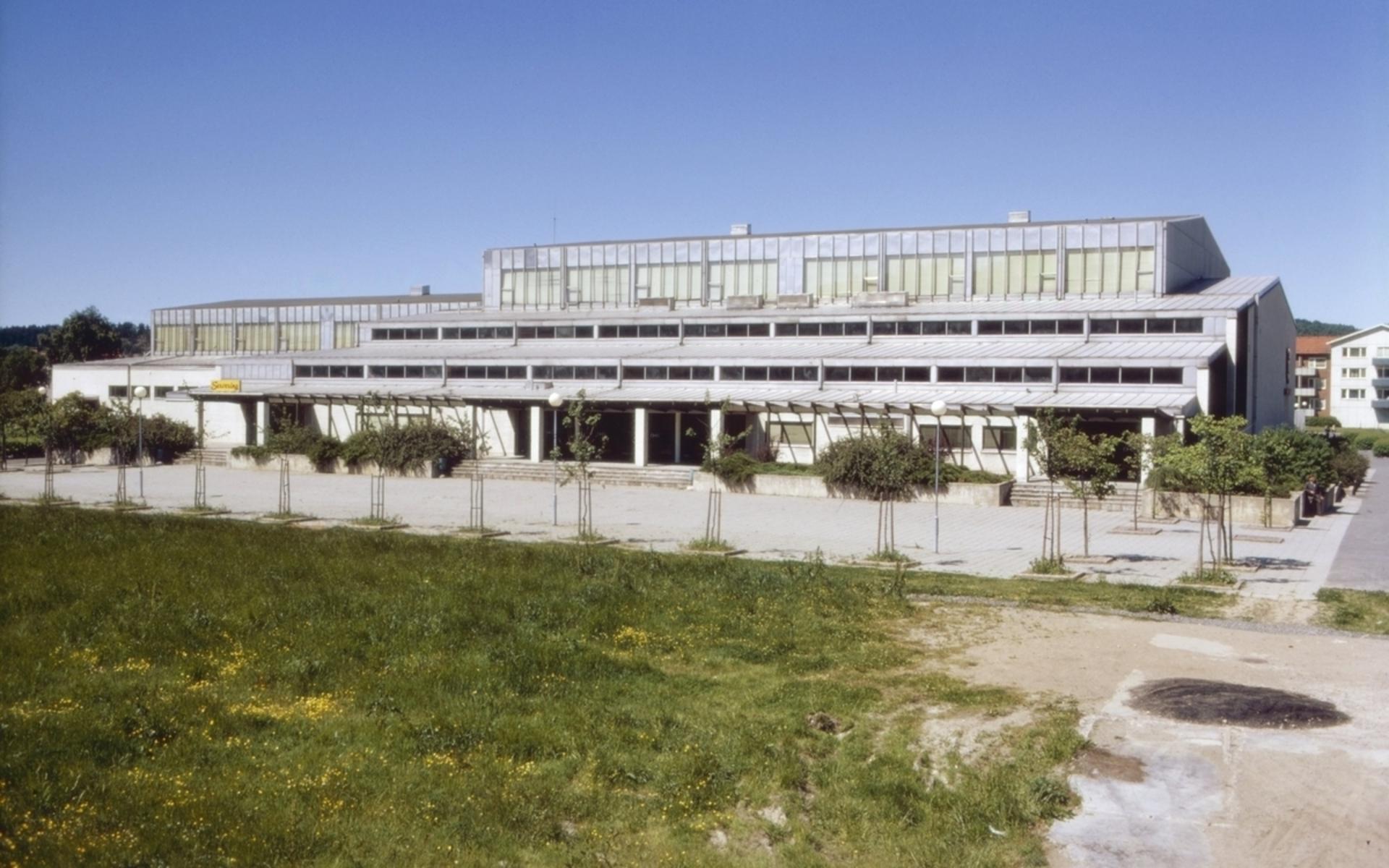 Idrottshuset i Mölndal, senare Aktiviteten har varit en viktig plats för Zephyr. Den här bilden är tagen 1973.