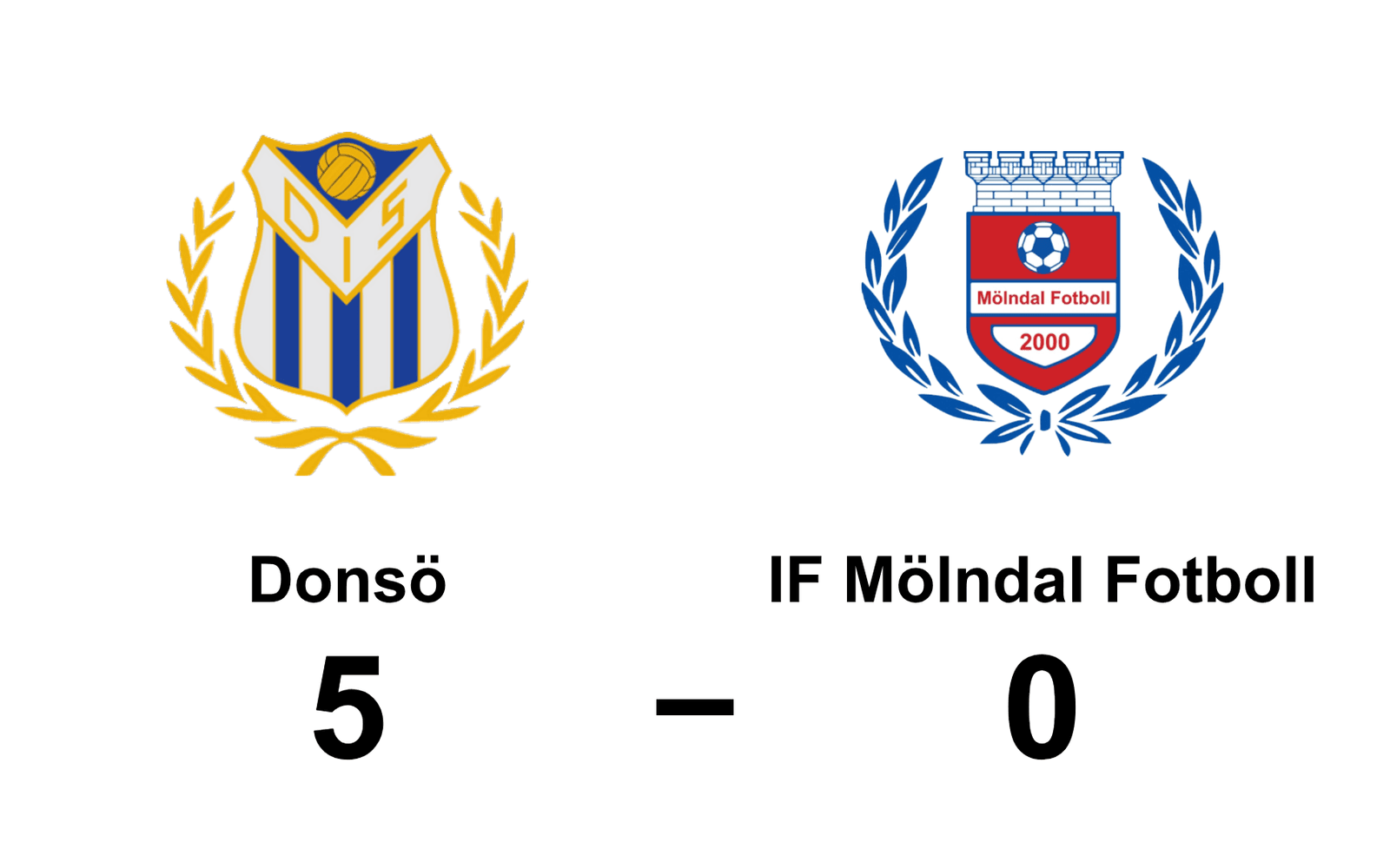 Donsö IS vann mot IF Mölndal Fotboll