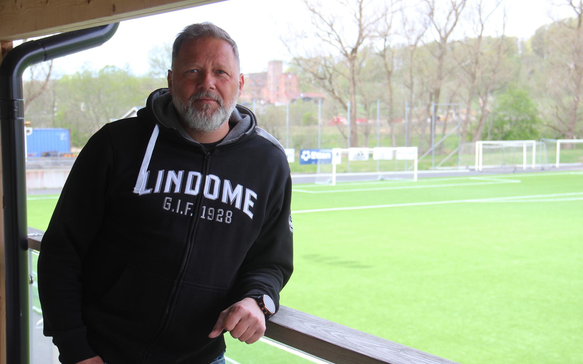 Martin Jannesson, ordförande i Lindome gif.
