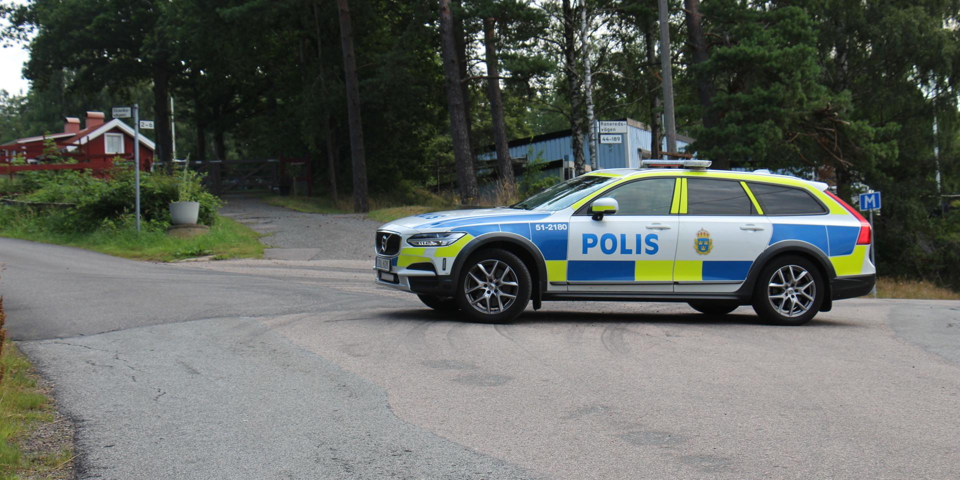 Rasmus Paludan dök aldrig upp utanför polischefens hem i Hällesåker. 