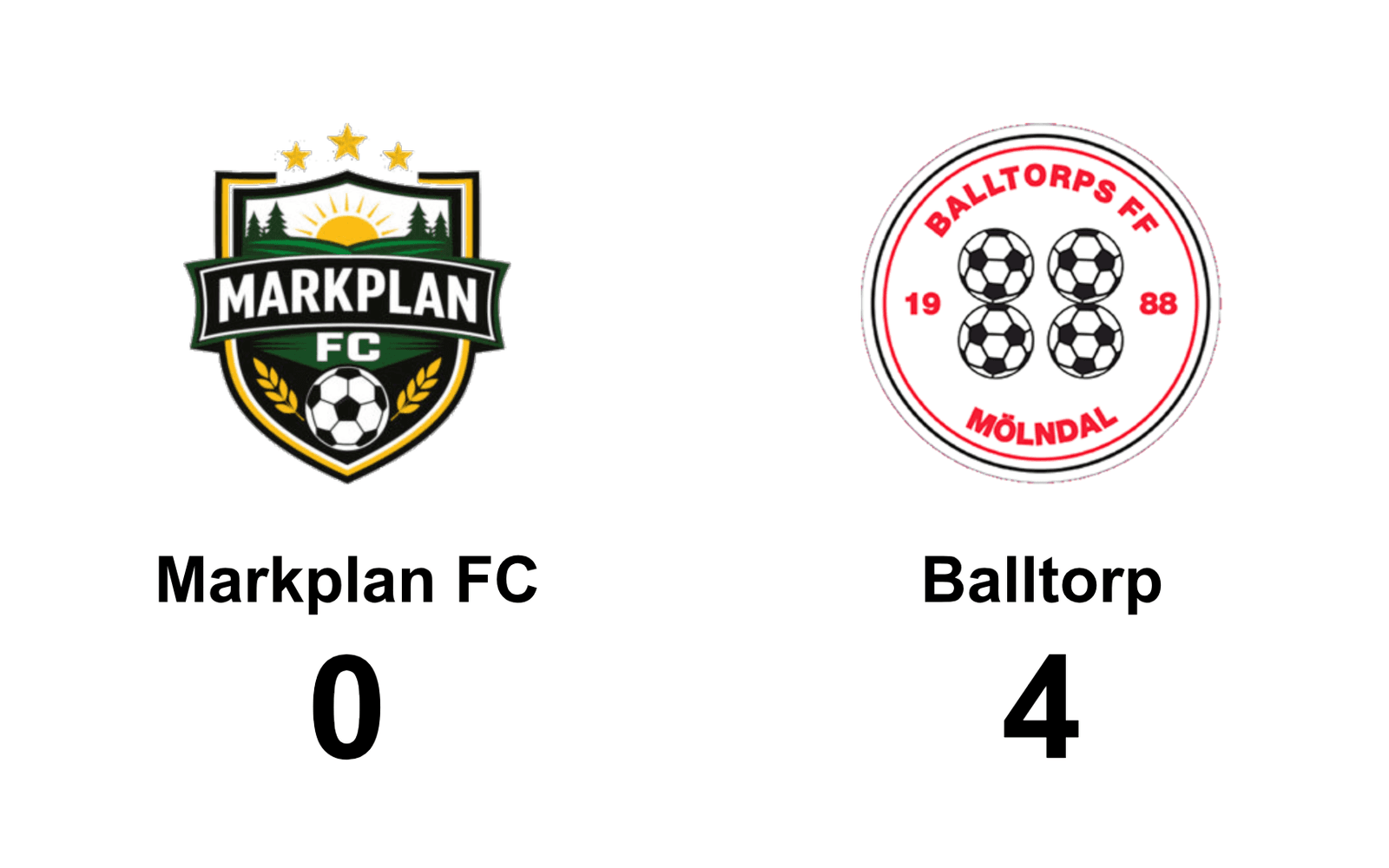 Markplan FC förlorade mot Balltorps FF